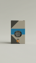Industrial engine oil filter in labeled box
